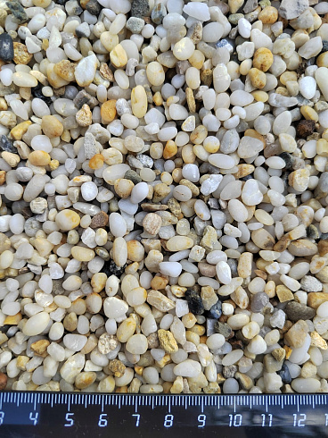 фото Галька крымская жемчужная фр. 3-5 мм. купить в Самаре  в интернет-портале КАМЕНЬ КЛУБ