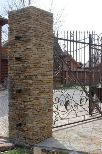 Kamenclub.ru: Песчаник (хворост) art PSG-5-06  купить в Самаре    1 900 руб/кв.м   фото КАМЕНЬ КЛУБ