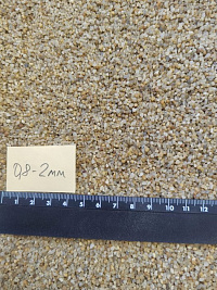 Кварцевый песок для площадок фр. 0,8 - 2 мм.  купить в Самаре фото Камень Клуб