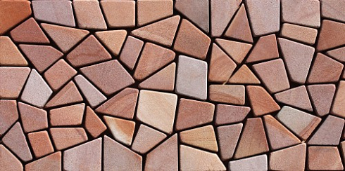 Kamenclub.ru: Песчаник брусчатка (Готика) art PSK-L-01  купить в Самаре    2600 руб/кв.м    фото КАМЕНЬ КЛУБ