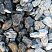 Kamenclub.ru: Щебень галтованный черный (мрамор) фр. 50-100 мм.  купить в Самаре мрамор черный с белыми прожилками щебень ландшафтный мраморный 15000 руб/т   фото КАМЕНЬ КЛУБ