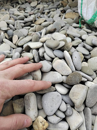 Галька черноморская фр. 40-70 мм.  купить в Самаре фото Камень Клуб