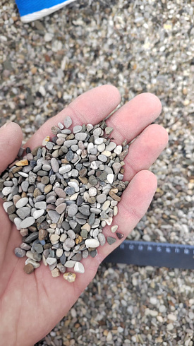фото Галька черноморская фр. 3-5 мм. купить в Самаре  в интернет-портале КАМЕНЬ КЛУБ