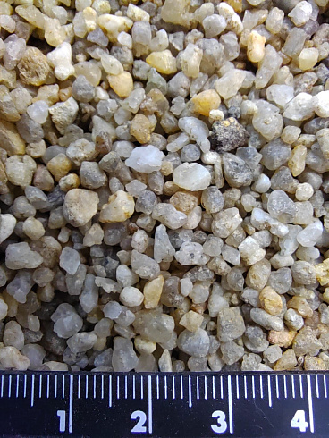 Кварцевый песок для площадок фр. 2-5 мм.  купить в Самаре фото Камень Клуб