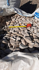 Галька каспийская фр. 40-70 мм.  купить в Самаре фото Камень Клуб