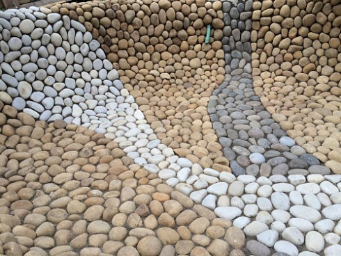 Kamenclub.ru: Песчаник ядра, фр. 100-300 мм  купить в Самаре песчаник бежевый серый рыжий речная галька 5 000 руб/т   фото КАМЕНЬ КЛУБ