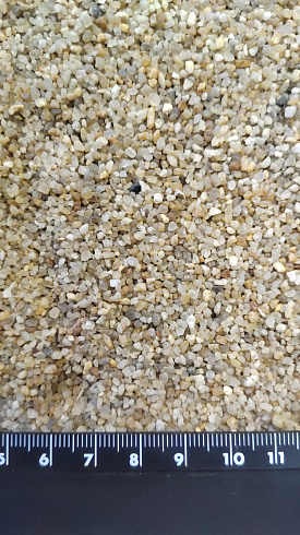 Кварцевый песок для пескоструйных работ фр. 0,8-1,6 мм.  купить в Самаре фото Камень Клуб