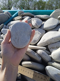 Галька черноморская фр. 100-150 мм.  купить в Самаре фото Камень Клуб