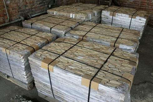 Kamenclub.ru: Песчаник (лапша) art PSG-3-01  купить в Самаре    2300 руб/кв.м   фото КАМЕНЬ КЛУБ