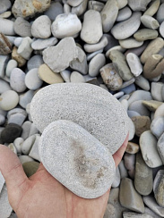 Галька черноморская фр. 50-100 мм.  купить в Самаре фото Камень Клуб