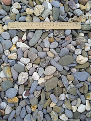 Галька Крымский берег МИКС фр. 20-40 мм.  купить в Самаре фото Камень Клуб