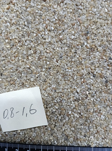 Кварцевый песок для пескоструйных работ фр. 0,8-1,6 мм.  купить в Самаре фото Камень Клуб