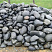 Kamenclub.ru: Темно-серый валунчик фр.100-300 мм.  купить в Самаре крупный природный камень серый, темно-серый, светло-серый речная галька большого размера окатанная 4500 руб/т   фото КАМЕНЬ КЛУБ