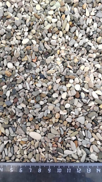 Галька черноморская фр. 3-5 мм.  купить в Самаре фото Камень Клуб
