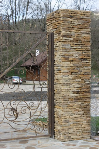 Kamenclub.ru: Песчаник (хворост) art PSG-5-06  купить в Самаре    1 900 руб/кв.м   фото КАМЕНЬ КЛУБ