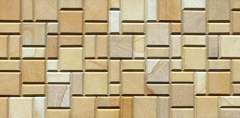 Kamenclub.ru: Песчаник (Римская кладка) art PSG-L-02  купить в Самаре    3750 руб/кв.м   фото КАМЕНЬ КЛУБ