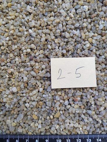 Кварцевый песок для площадок фр. 2-5 мм.  купить в Самаре фото Камень Клуб