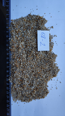 Кварцевый песок для площадок фр. 0,8 - 2 мм.  купить в Самаре фото Камень Клуб