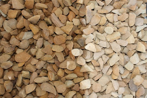 Kamenclub.ru: Щебень крошка желтый (песчаник) фр. 20-40 мм.  купить в Самаре песчаник бежевый рыжий каменная крошка песчаника 9500 руб/т   фото КАМЕНЬ КЛУБ