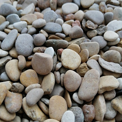Галька каспийская фр. 3-10 мм.  купить в Самаре фото Камень Клуб