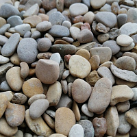 Галька каспийская фр. 3-10 мм.  купить в Самаре фото Камень Клуб