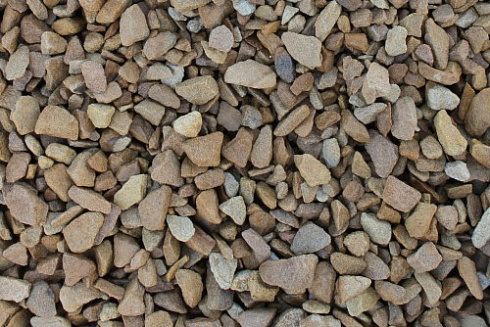 Kamenclub.ru: Щебень крошка желтый (песчаник) фр. 10-20 мм.  купить в Самаре песчаник бежевый, серый, рыжий декоративный ландшафтный щебень колотый 9500 руб/т   фото КАМЕНЬ КЛУБ