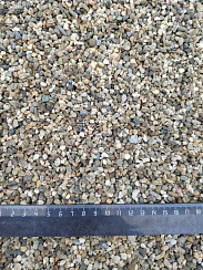 Kamenclub.ru: Галька речная окат (серая) фр.3-5 мм купить  в Самаре галька речная серая бежевый темно-серый окатанный речной камень округлый 9500 руб/т   фото КАМЕНЬ КЛУБ