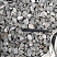 Kamenclub.ru: Щебень галтованный черный (мрамор) фр.40-70 мм.  купить в Самаре мрамор черный с белыми прожилками, черный, белый щебень галтованный округлый 13500 руб/т   фото КАМЕНЬ КЛУБ