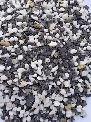 Kamenclub.ru: Мраморная крошка (щебень крошка микс: белый-зеленый-розовый) фр. 5-10 мм  купить в Самаре мрамор белый, зеленый, розовый, разноцветный, молочный декоративная ландшафтная мраморная крошка 9500 руб/т   фото КАМЕНЬ КЛУБ