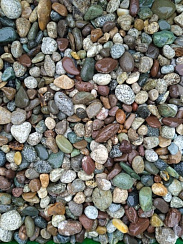 Kamenclub.ru: Галька речная окат цветная фр.5-10 мм. купить  в Самаре галька речная белый, серый, красноватый, синий, темно-серый речная окатанная галька декоративная 6800 руб/т   фото КАМЕНЬ КЛУБ