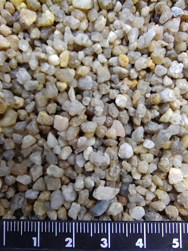 Кварцевый песок для площадок фр. 2-5 мм.  купить в Самаре фото Камень Клуб